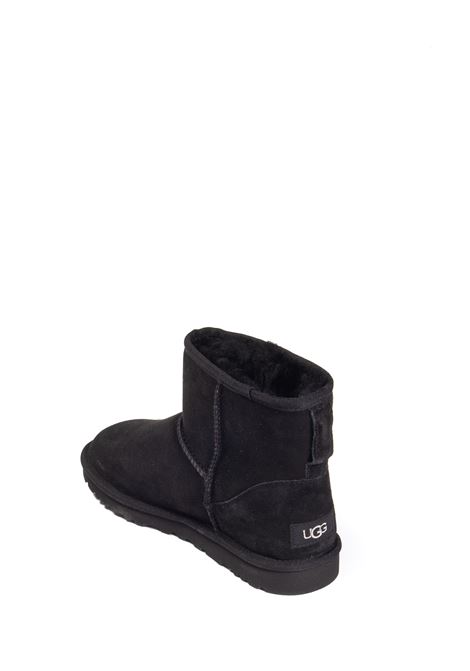 Black mini classic logo ankle boot UGG | CLASSICMINIMONT-BLK